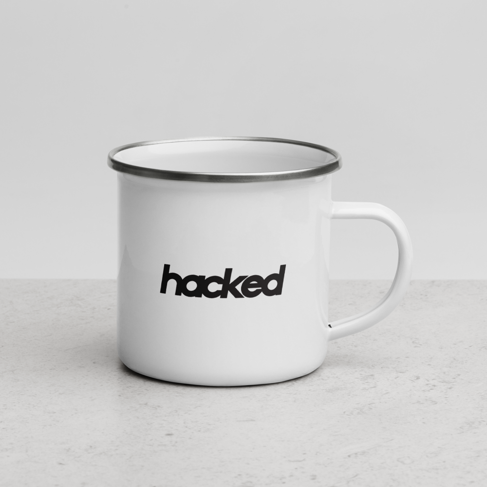 HTP Enamel Mug