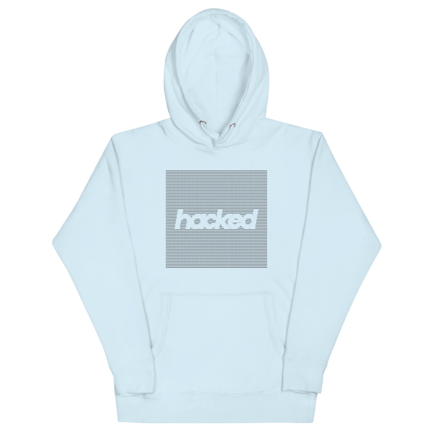 ascii Dark Print Hoodie