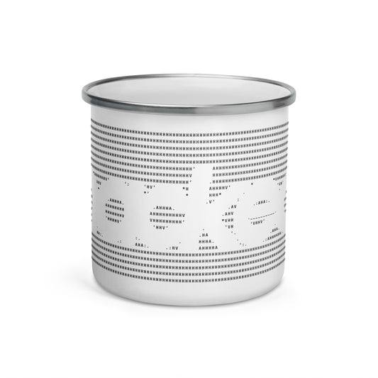 ascii Enamel Mug