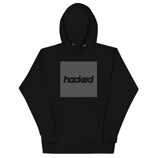 ascii Light Print Hoodie