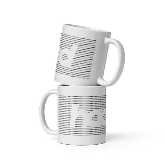 ascii White Mug